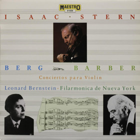Berg / Barber / Stern / Bernstein: Conciertos para Violin LP (Käyt)