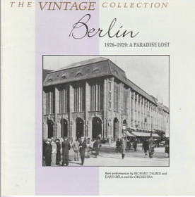 Vintage Collection: Berlin 1926-1929 -  A Paradise Lost CD (Käyt)