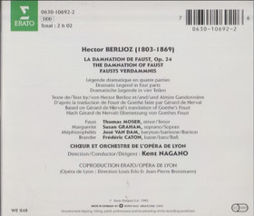 Berlioz: La Damnation De Faust 2CD (Käyt)