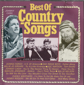 V/A: Best Of Country Songs CD (Käyt)
