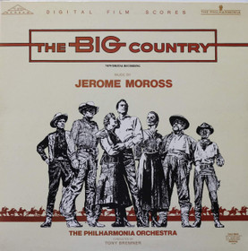 Jerome Moross: The Big Country LP (Käyt)