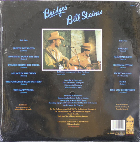 Bill Staines: Bridges LP (Käyt)
