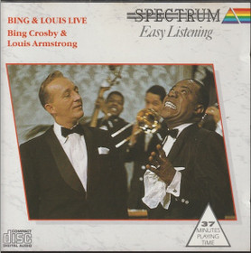 Bing Crosby & Louis Armstrong: Bing & Louis Live CD (Käyt)