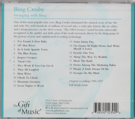 Bing Crosby: Swinging with Bing CD (Mint)