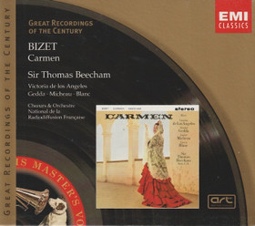 Bizet / Sir Thomas Beecham: Carmen 3CD (Käyt)
