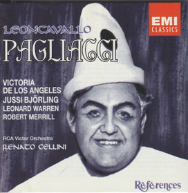Leoncavallo / Björling / De Los Angeles / Cellini: Pagliacci CD Käyt