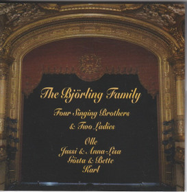 The Björling Family: Four Singing Brothers and Two Ladies CD (Käyt)