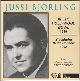 Jussi Björling at the Hollywood Bowl CD (Käyt)