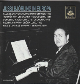 Jussi Björling in Europa CD (Käyt)