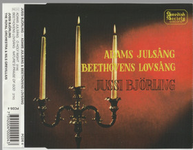Jussi Björling: Adams julsång / Beethovens lovsång CDs (Käyt)