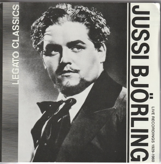 Jussi Björling: Live Recordings 1929-1960 CD (Käyt)