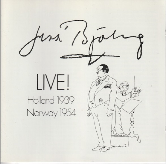 Jussi Björling: Live in Holland 1939 & Norway 1954 CD (Käyt)