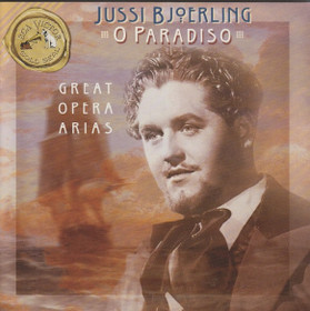 Jussi Björling: O Paradiso - Great Opera Arias CD (Käyt)