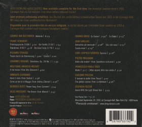 Jussi Björling reDiscovered - Carnegie Hall Recital CD (Käyt)