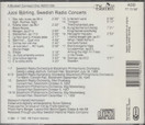Jussi Björling: Swedish Radio Concerts CD (Käyt)