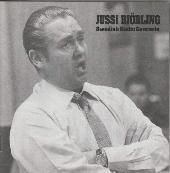 Jussi Björling: Swedish Radio Concerts CD (Käyt)