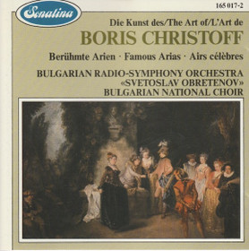 Boris Christoff: Famous Arias CD (Käyt)