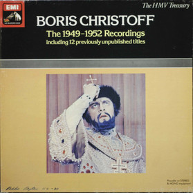 Boris Christoff: The 1949-1952 Recordings 3LP (Käyt)