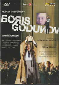 Mussorgsky / Matti Salminen: Boris Godunov DVD (Käyt)