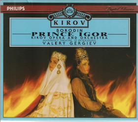 Borodin /Kirov Opera and Orchestra / Gergiev: Prince Igor 3CD Box Käyt