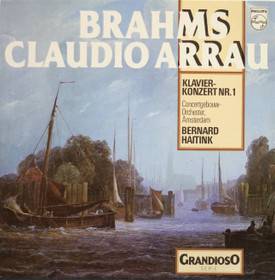 Brahms / Arrau / Haitink: Klavierkonzert Nr. 1. LP (Käyt)