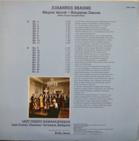 Brahms / Rolla János: Magyar Táncok LP (Käyt)