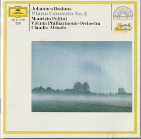 Brahms / Pollini / Abbado: Piano Concerto No.2. CD (Käyt)