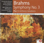 Brahms: Symphony No. 3 Plus St Anthony Variations CD (Käyt)