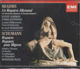 Brahms / Norman / Hynninen / Tennstedt: Un Requiem Allemand 2CD (Käyt)
