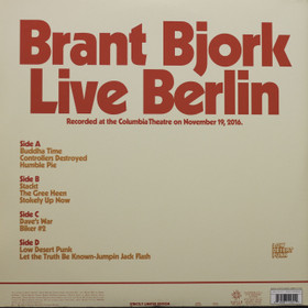 Brant Bjork: Europe '16. 2LP (Käyt)