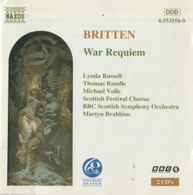 Britten: War Requiem 2CD (Käyt)
