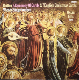 Britten: A Ceremony Of Carols & 7 English Christmas Carols LP (Käyt)