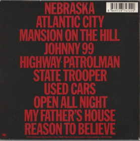 Bruce Springsteen: Nebraska CD (Käyt. JAPAN)