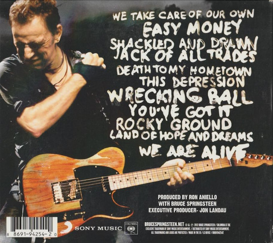 Bruce Springsteen: Wrecking Ball CD (Käyt)