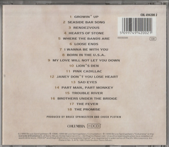 Bruce Springsteen: 18 Tracks CD (Käyt)