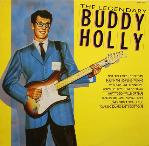 Buddy Holly: The Legendary Buddy Holly LP (Käyt)