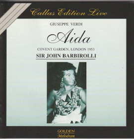 Verdi / Callas / Baum / Simionato /Walters / Barbirolli: Aida 2CD Käyt