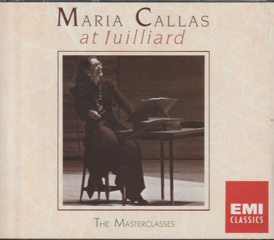 Maria Callas At Juilliard / The Masterclasses 3CD (Käyt)