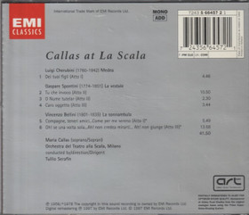 Maria Callas / Tullio Serafin: Callas At La Scala CD (Käyt)