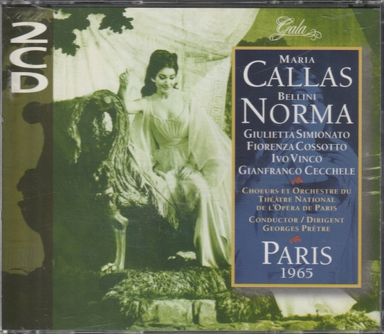Bellini / Callas / Simionato / Cossotto / Pretre: Norma 2CD (Käyt)