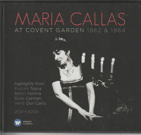 Maria Callas at Covent Garden 2CD+DVD+Book (Käyt)