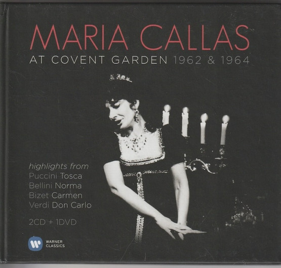 Maria Callas at Covent Garden 2CD+DVD+Book (Käyt)