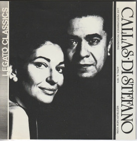 Callas / Di Stefano Recital 1974  - The Final Tour 1974 CD (Käyt)