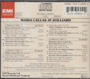 Maria Callas At Juilliard / The Masterclasses 3CD (Käyt)