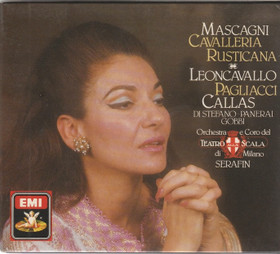 Mascagni / Leoncavallo / Serafin: Cavalleria Rusticana 3CD Box (Käyt)