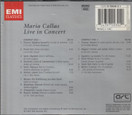 Maria Callas: Live In Concert 2CD (Käyt)