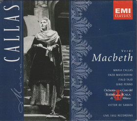 Verdi / Maria Callas / Victor De Sabata: Macbeth 2CD Box (Käyt)