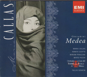 Cherubini / Maria Callas /Scotto /Tullio Serafin: Medea 2CD Box (Käyt)