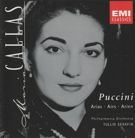 Maria Callas / Serafin: Puccini Arias CD (Käyt)