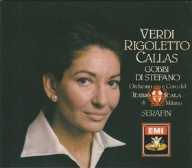 Verdi /  Maria Callas / Gobbi / Serafin: Rigoletto 2CD Box (Käyt)